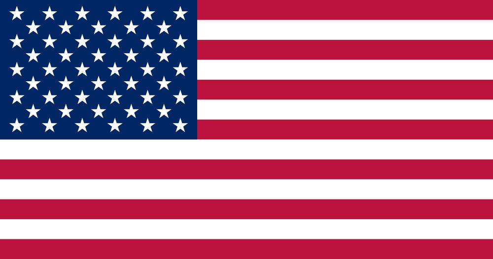 Stars and stripes flag of the United States
